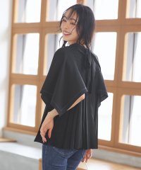 RUIRUE BOUTIQUE/ルイルエブティック RUIRUE BOUTIQUE ケープフレアスリーブ＆プリーツトップス/508037874
