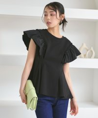 RUIRUE BOUTIQUE/ルイルエブティック RUIRUE BOUTIQUE 【洗える】前後2way コンビネーション ウエストタックTシャツ/508037875