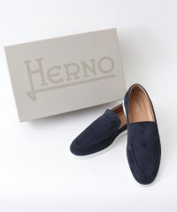 NOLLEY’S goodman/【HERNO/ヘルノ】モノグラム スエード ローファー 25SS/508040775