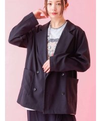 Rouge vif la cle/【Le Melange/ル・メランジュ】スラブタッチドライジャケット【WEB限定/508047285