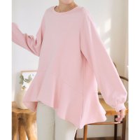 KOBE LETTUCE/コウベレタス KOBE LETTUCE 裾切り替えフレアロンT [C7434]/508049151