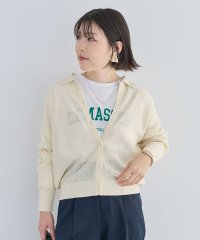 Green Parks/グリーン パークス Green Parks 衿つきメッシュニットプルオーバー/508049442