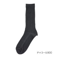 manzoku/マンゾク 満足 福助 【満足】 靴下 爽感 変形リブ クルー丈 抗ピル紡績(33743W)紳士 男性 メンズ フクスケ fukuske ふくすけ/508049638