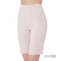 manzoku/マンゾク 満足 福助 【満足 美涼活】 インナーボトム 天然素材シリーズ 無地 5分丈 綿混素材(37－4541F)婦人 女性 レディース フクスケ fukus/508049677