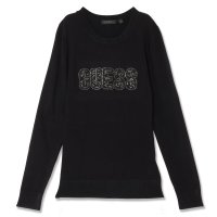 GUESS/ゲス GUESS PARIS Logo Rn Ls Sweater/508049848