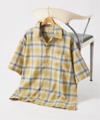 JOURNAL STANDARD relume Men's/T/C ガーゼ オンブレチェック 半袖シャツ/508050017