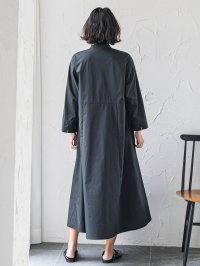 la.f.../ラ エフ la.f… 【biyori】”着るだけで立体感”フレアシャツワンピ≪洗濯機で洗える≫/508050064
