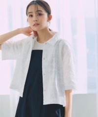 grove/刺繍レースショートジャケット/508050105