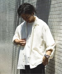 JOURNAL STANDARD relume Men's/ペイズリーレース オープンカラーシャツ/508050365