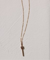 Lilas/ブラウンH＆Cダイヤバー50cmネックレス K10/508050376