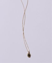 Lilas/メレダイヤバチカンオニキス50cmネックレス K10/508050380
