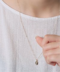 Lilas/メレダイヤバチカングリーンアメジスト55cmネックレス K10/508050381
