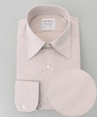 gotairiku/【形態安定】PREMIUMPLEATS_レギュラーカラー 通年ドレスシャツ_アイボリー(25年春夏モデル)/508050436