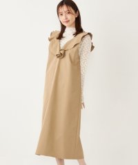 SHIPS Colors WOMEN/SHIPS Colors:〈手洗い可能〉ラッフル ジャンパースカート/508051291