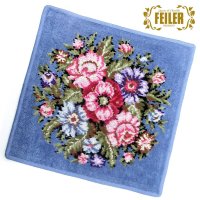 FEILER/フェイラー FEILER FEILER フェイラー ハンカチ タオル タオルハンカチ 30cm VIENNA205 Jeans ヴィエンナ 花柄 VIENNA2/508051832
