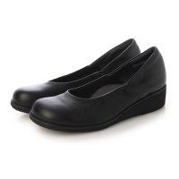 SAINTHONORE/サントノーレ SAINT HONORE 楽ちん ふかふか 幅広 レザー フラットソール コンフォートパンプス/508051898