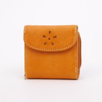 zucchero/ズッケロ zucchero レザーカットワークフラップ折財布/508051907