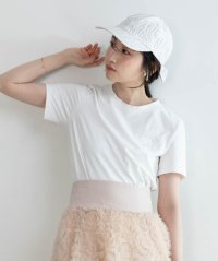 RANDA/ランダ RANDA エンボスモノグラムTシャツ/508051912