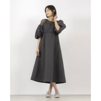 STYLEBLOCK/スタイルブロック STYLEBLOCK TNタフタ×チュールドッキングワンピース/508051963