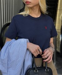 U.S. POLO ASSN./ユーエスポロアッスン U.S. POLO ASSN. ワンポイント刺繍 スムース半袖Tシャツ/508052063