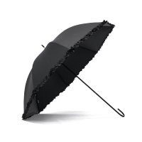 because/ビコーズ because 傘 レディース ブランド 長傘 UVカット 完全遮光 遮断効果 晴雨兼用 日傘 紫外線対策 おしゃれ 通勤 通学 女性 かわいい 裏面/508052094