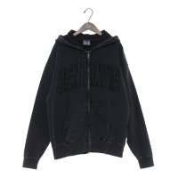 BEN DAVIS/ベンデイビス BEN DAVIS BEN DAVIS ブリーチ加工 ワッペン ZIP フーディー/508052639