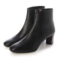 LANVIN COLLECTION/【大きいサイズ】スクエアトゥプレーンショートブーツ/507506020