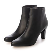 LANVIN COLLECTION/【大きいサイズ】アーモンドトゥプレーンショートブーツ/507506023