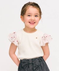apres les cours/ワッフルレース・フリルＴシャツ/507537603