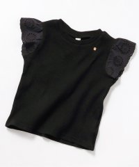 apres les cours/ワッフルレース・フリルＴシャツ/507537603