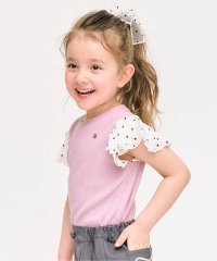 apres les cours/ワッフルレース・フリルＴシャツ/507537603