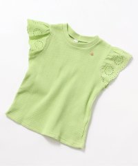 apres les cours/ワッフルレース・フリルＴシャツ/507537603