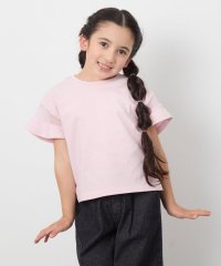 a.v.v(KID'S)/【累計1万枚販売/接触冷感/ジメジメ対策】[100－130]シアーギンガムキリカエスリーブＴシャツ/507790927