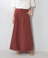 a.v.v/【接触冷感/UVカット/イージーケア/雑誌InRed(宝島社)5月号掲載】麻調フレアパンツ/507855492