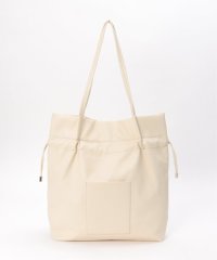 ikka/撥水合皮巾着トートバッグ/507924051