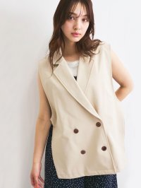 QUEENS COURT/クイーンズコート QUEENS COURT カルゼテーラータックベスト≪手洗い可能≫/507992895
