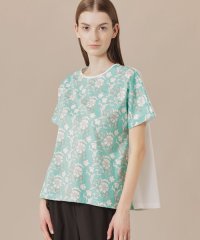 MACKINTOSH LONDON/【婦人画報掲載】【BIBURY FLOWER】カラーバイブリーフラワープリントTシャツ/508002143