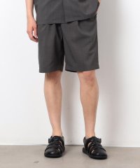 COMME CA ISM MENS/【セットアップ対応】リネンライク ポリエステル ショートパンツ/508023739