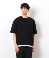 COMME CA ISM MENS/半袖 フェイクレイヤード クルーネックＴシャツ/508023742