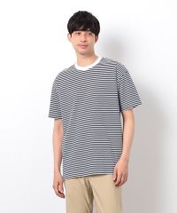 COMME CA ISM MENS/【コットン100%】USAコットン ボーダーTシャツ/508023755
