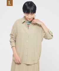 エヴェックス バイ クリツィア　Lサイズ/【L】【接触冷感】【吸水速乾】【UV対策】【ウォッシャブル】kireriシャツブラウス/508027610