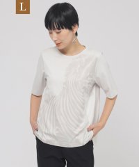 エヴェックス バイ クリツィア　Lサイズ/【L】【ウォッシャブル】シャドーゼブラプリントカットソー/508027615