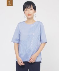エヴェックス バイ クリツィア　Lサイズ/【L】【ウォッシャブル】シャドーゼブラプリントカットソー/508027615