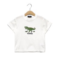 kladskap/クレードスコープ kladskap 恐竜アップリケ半袖Tシャツセットアップ/508037610