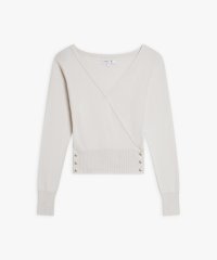 agnes b. FEMME/コットン 長袖 カシュクール トップス/508048623