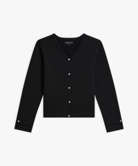 agnes b. FEMME/オーガニックコットン Vネック 長袖 カーディガン "Aria"/508048628