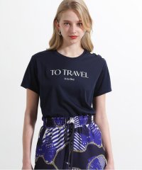 Pinky&Dianne/◆"ＴＯ　ＴＲＡＶＥＬ"　ロゴＴシャツ/508049342