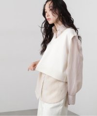 N Natural Beauty Basic/Vネックショートベスト/508049371
