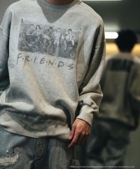 RoyalFlash/SAINT MICHAEL/セントマイケル/FRD_CREW N SWEAT/FRIENDS/GRY/508049407