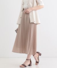 SHOO・LA・RUE Cutie Blonde/【S－LL】カジュアルにもきれいめにも 光沢シフォン プリーツスカート/508051526